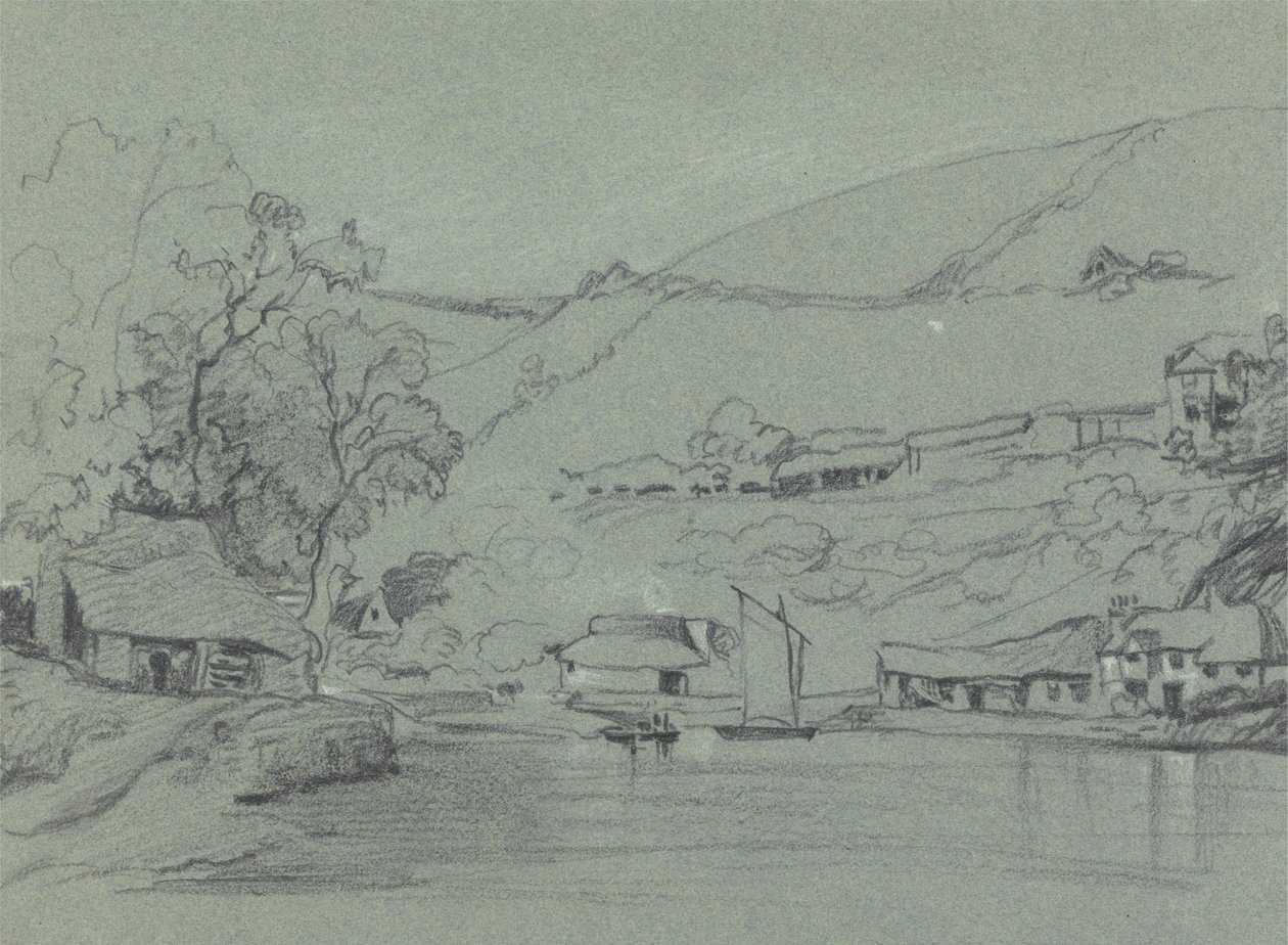 Kent'teki Sahne by John Linnell