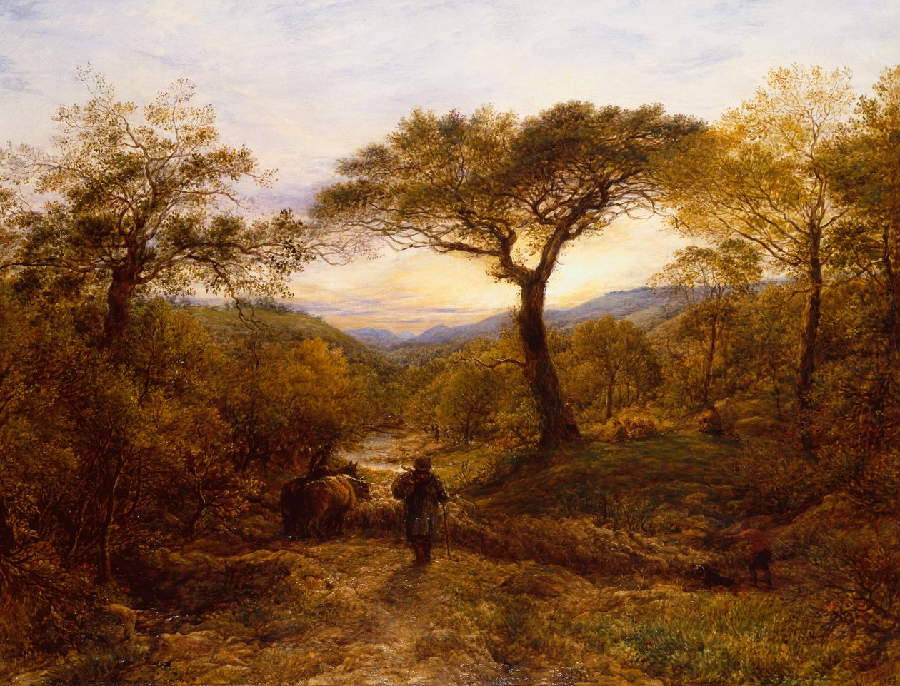 Yaz akşamı by John Linnell