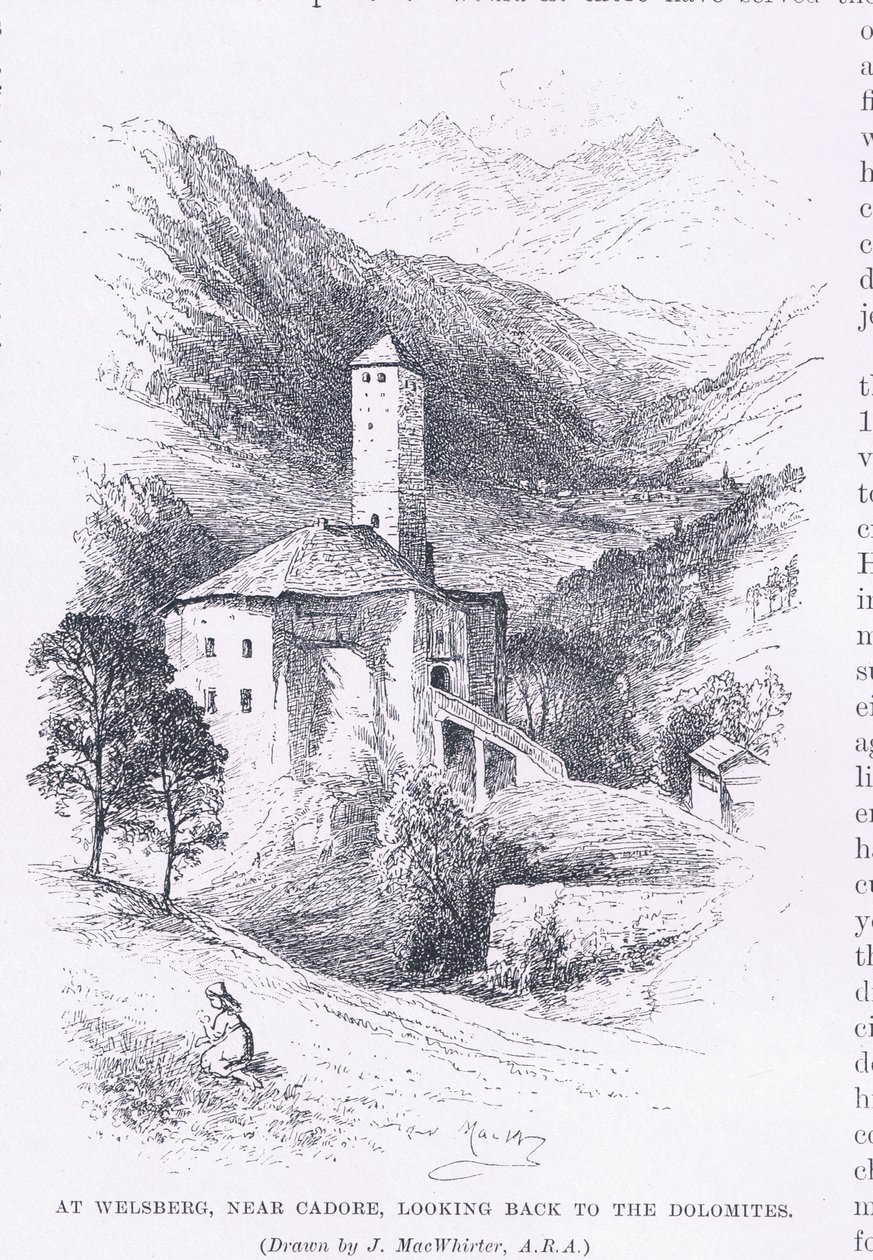 Cadore yakınlarındaki Welsberg