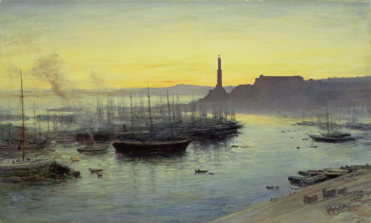 Cenova, 1904 by John MacWhirter