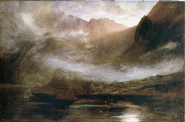 Loch Coruisk, Skye Adası by John MacWhirter