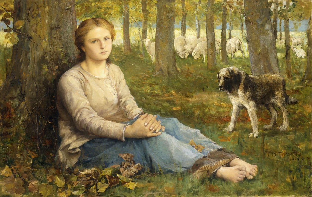 Bir Çoban ve Sürüsü, 1878-9 by John Macallan Swan