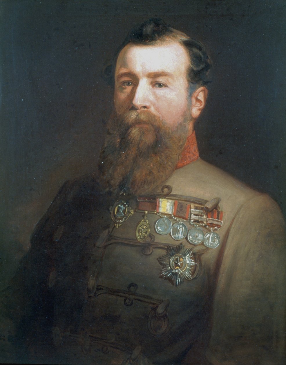 Tuğgeneral Sir Harry Lumsden CB (1821-96) c.1866 by John Maclaren Barclay