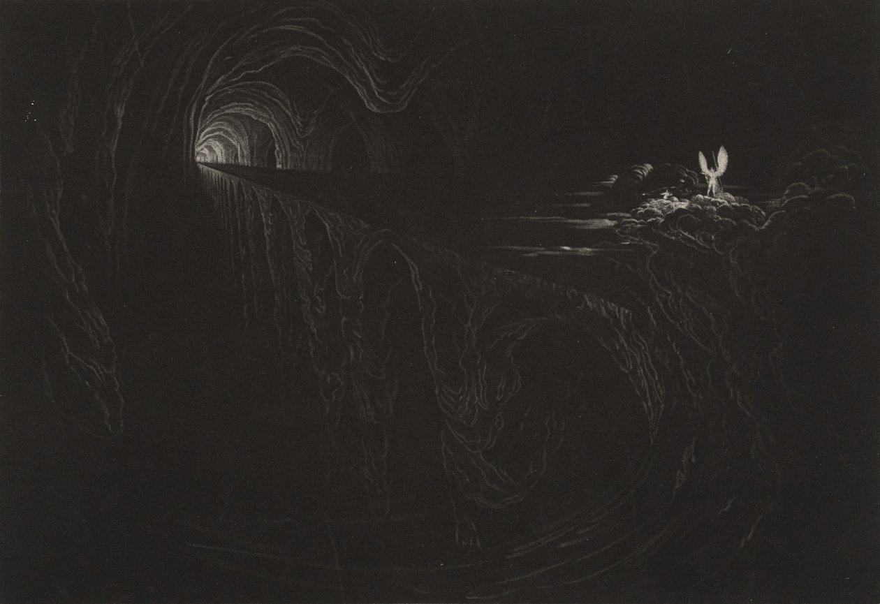 Kaos Köprüsü, c.1827 (mezzotint) by John Martin