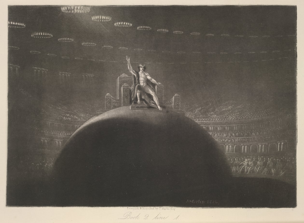 Şeytan, John Milton, 1858 dolayları tarafından 