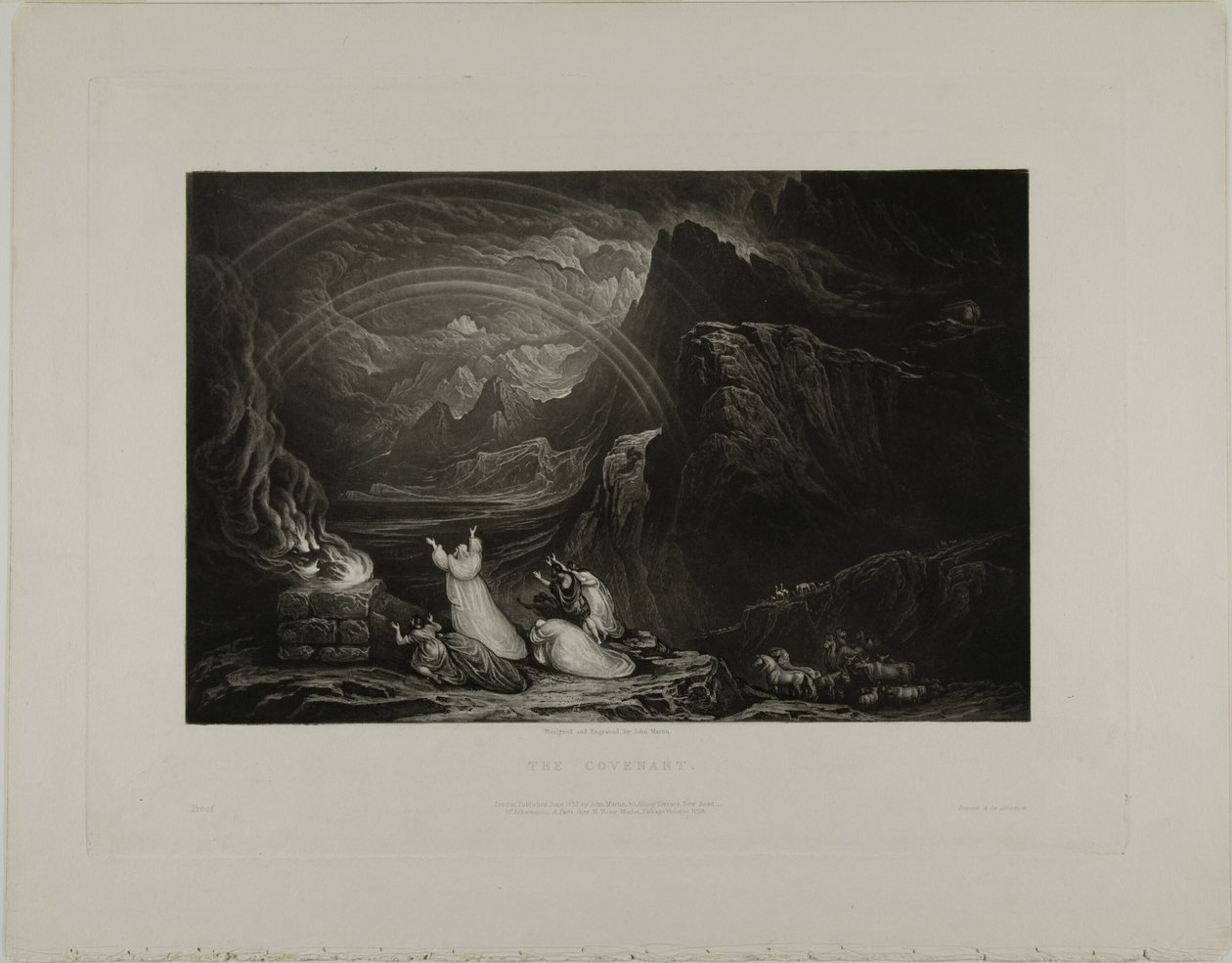 Mukaddes Kitabın Resimlerinden Antlaşma, by John Martin