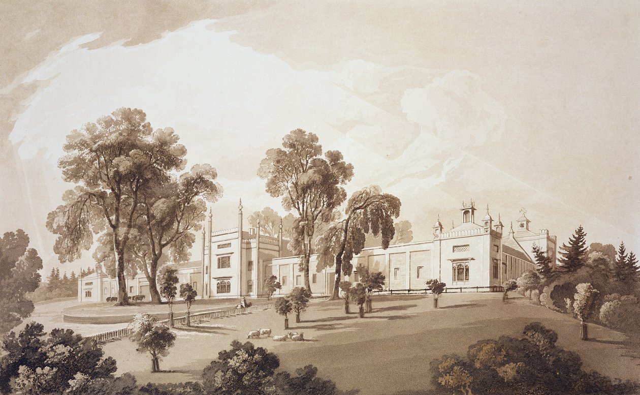 Frederick Christian Lewis Snr. (1779-1856), c.1817-18 (sepya aquatint) by John Martin