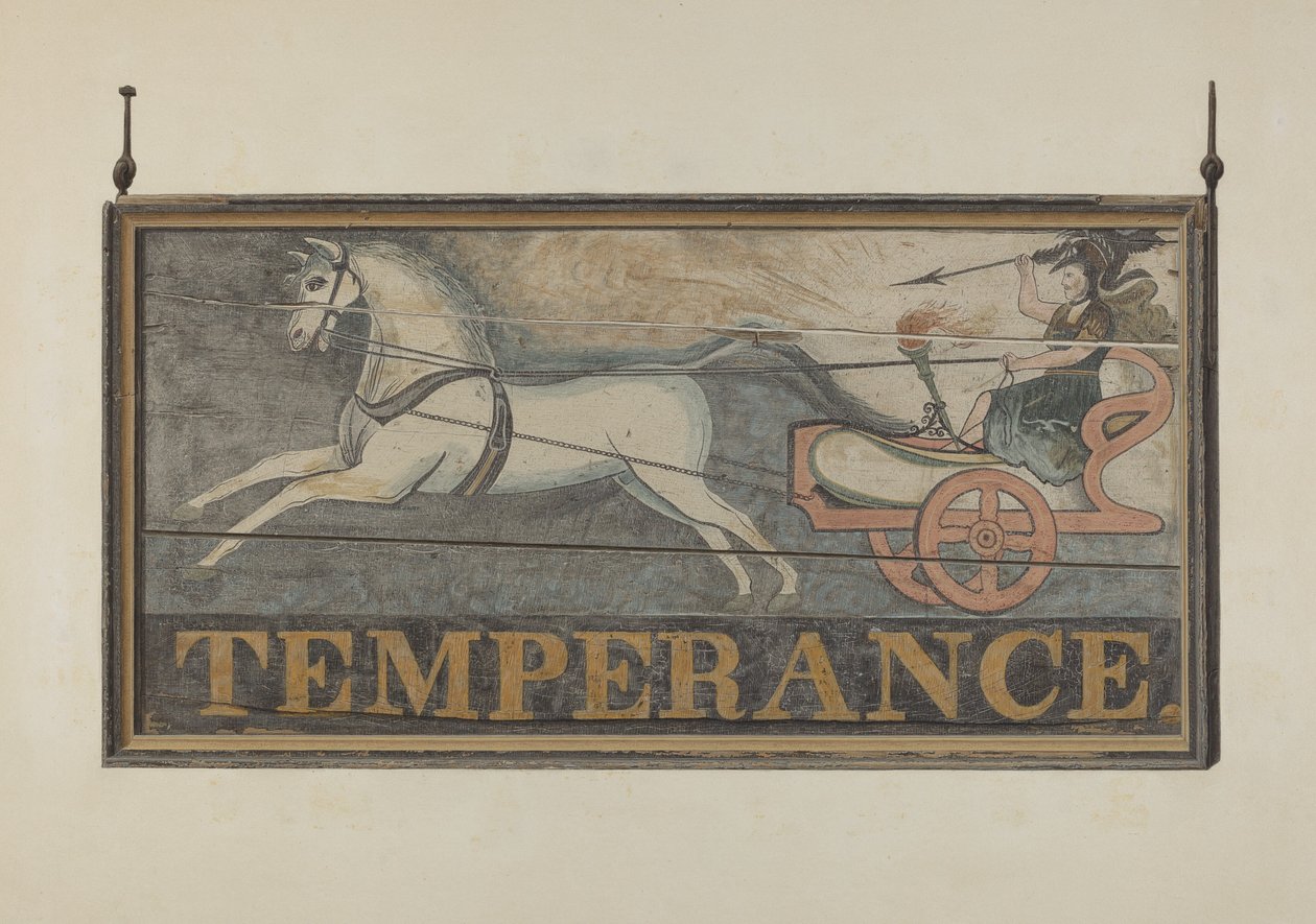 Taverna Burcu: Temperance, c. 1940. by John Matulis