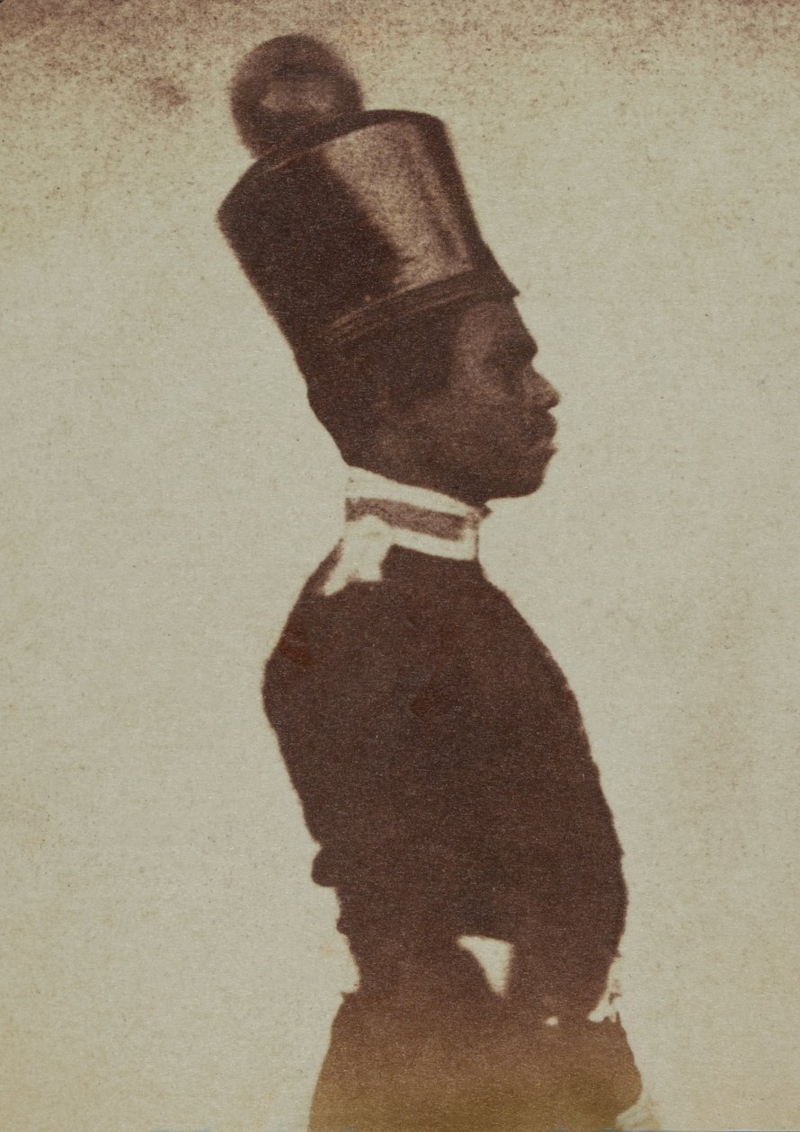 Madras Ordusundan Bir Sepoy, 1852 dolayları (fotoğraf) by John McCosh