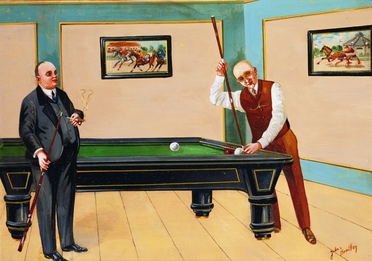 Bilardo Maçı by John McLure Hamilton