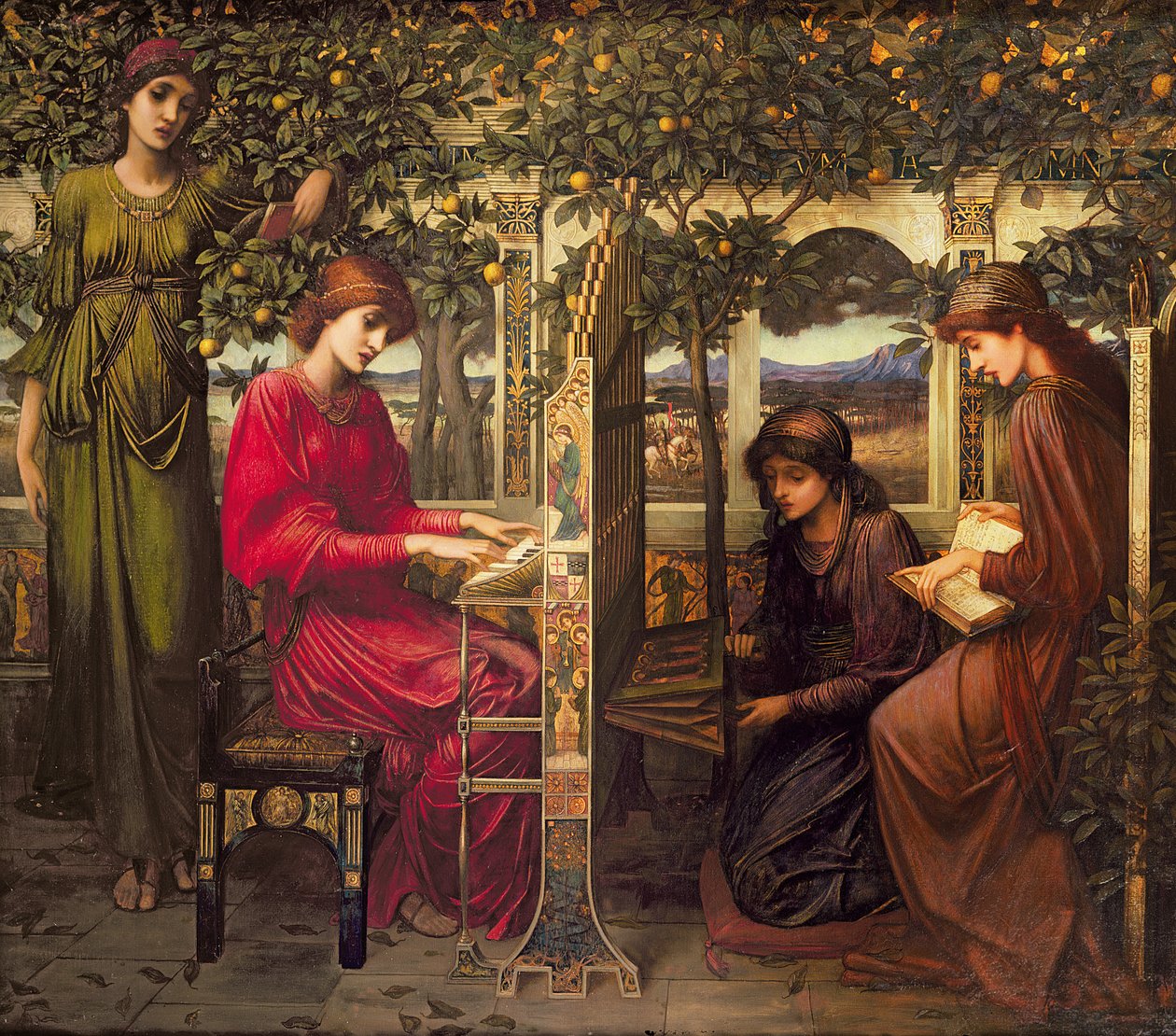 Aziz Cecilia by John Melhuish Strudwick