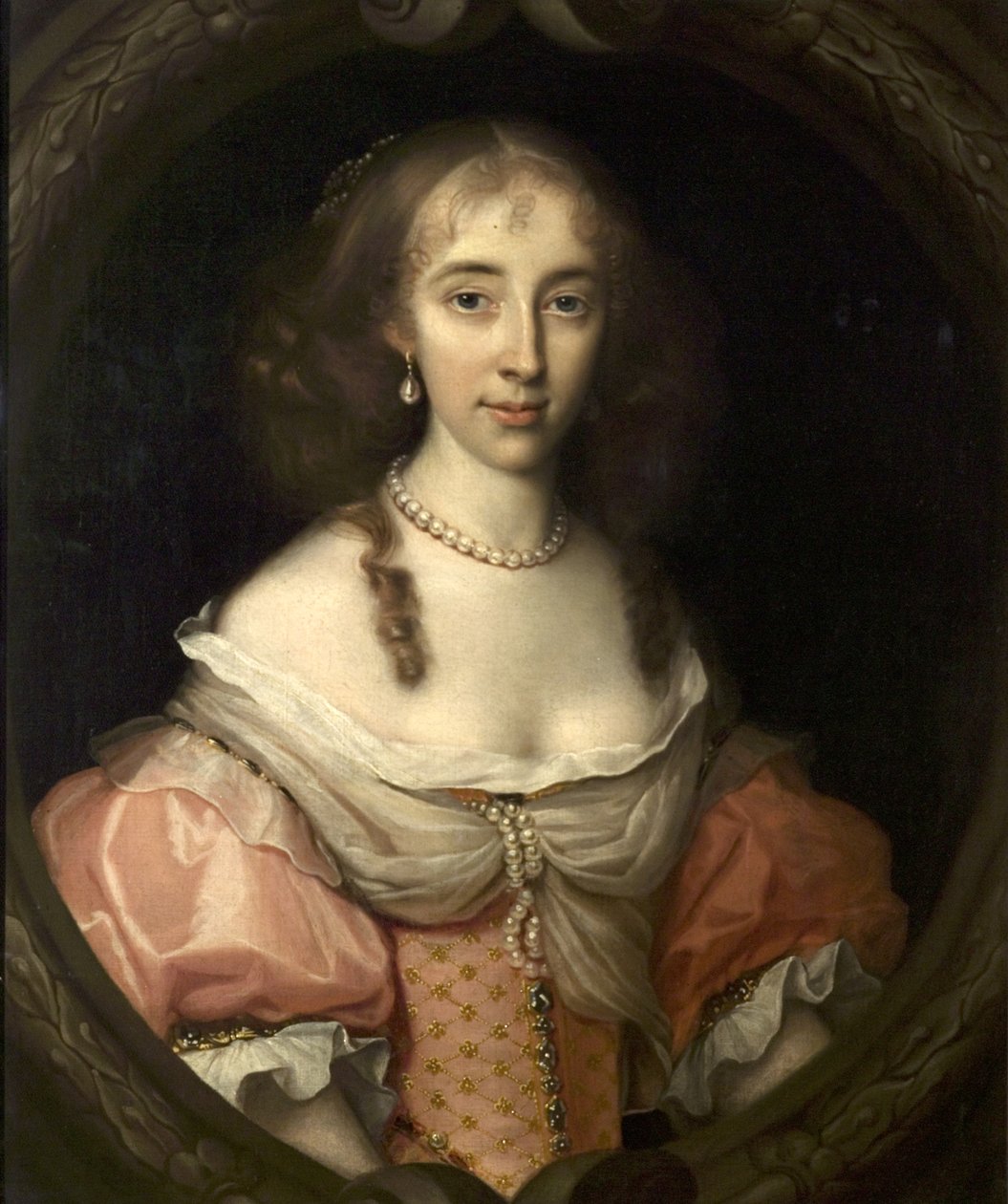 Magdalen Aston, Leydi Burdett, 1669 by John Michael Wright