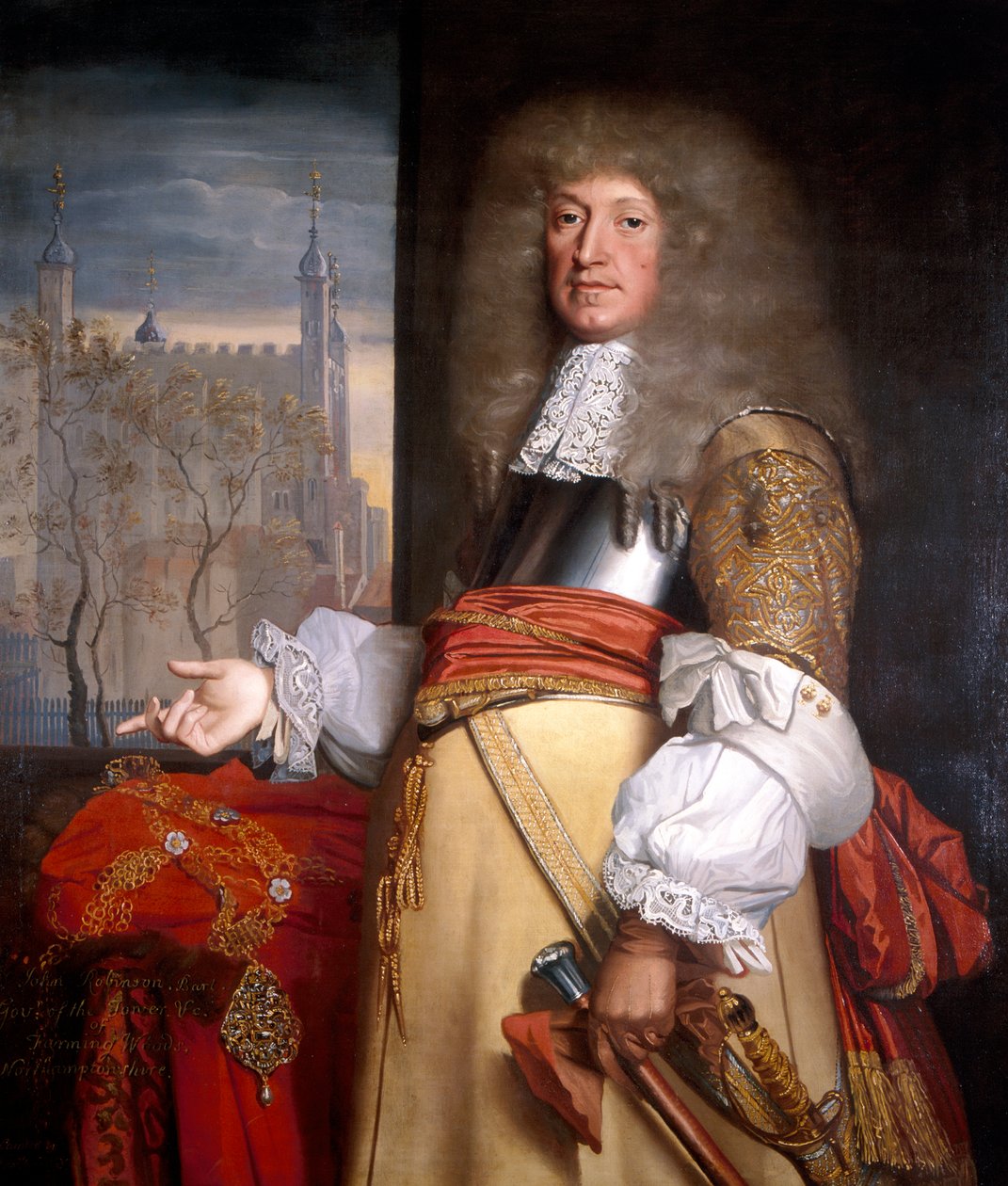 Sir John Robinson, Belediye Başkanı 1662. by John Michael Wright