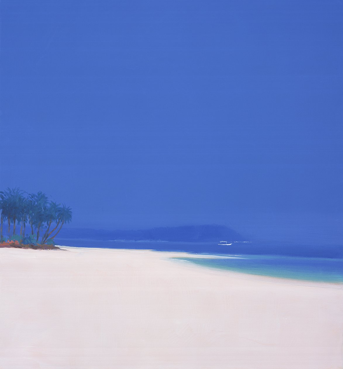 Beyaz Balıkçı Teknesi, 2002 by John Miller