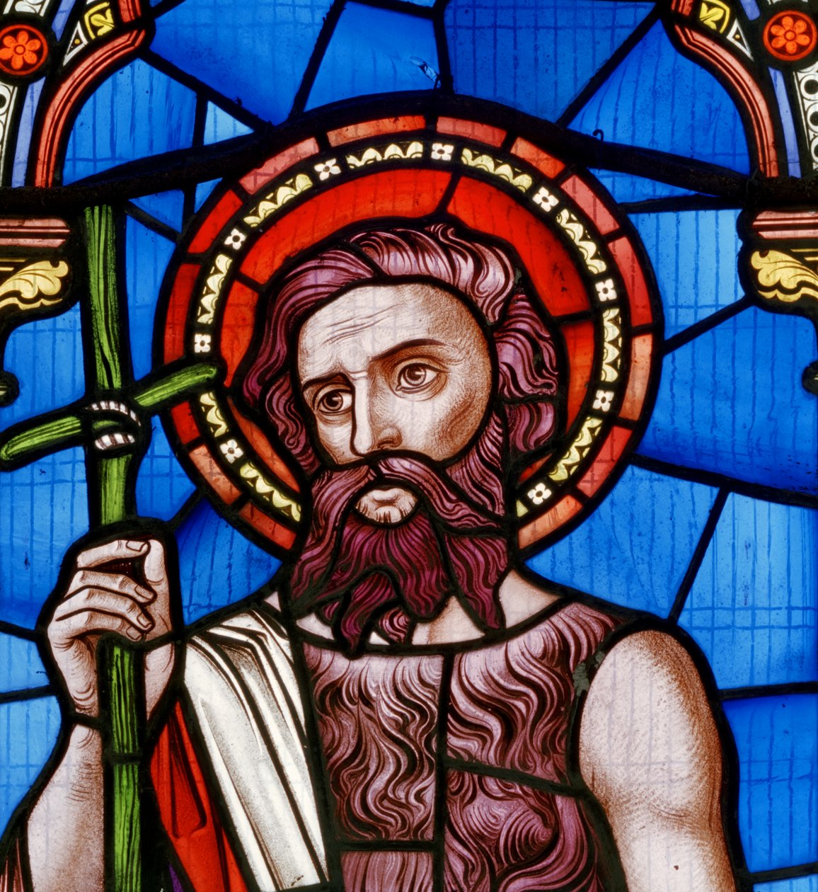 Vaftizci Yahya, 1863 (vitray) by John Millner Allen