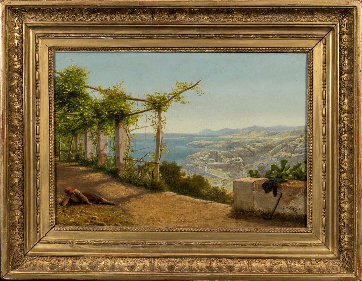 Nice yakınlarında, 1872 by John Mulcaster Carrick