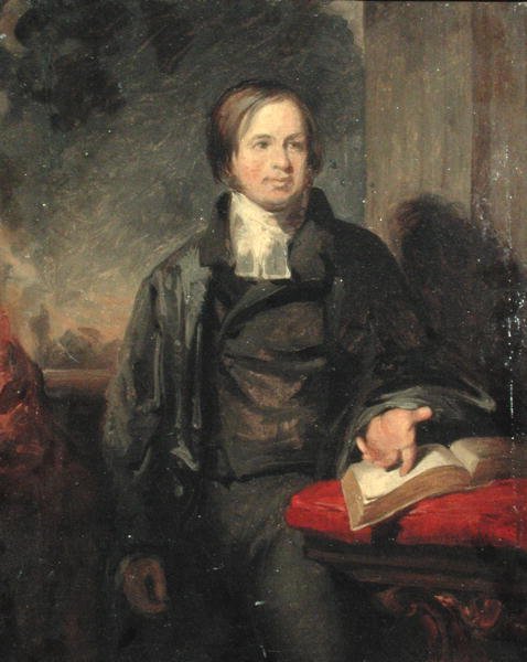 George Washington Bethune (1805-62) (kağıt üzerinde yağlı boya) by John Neagle