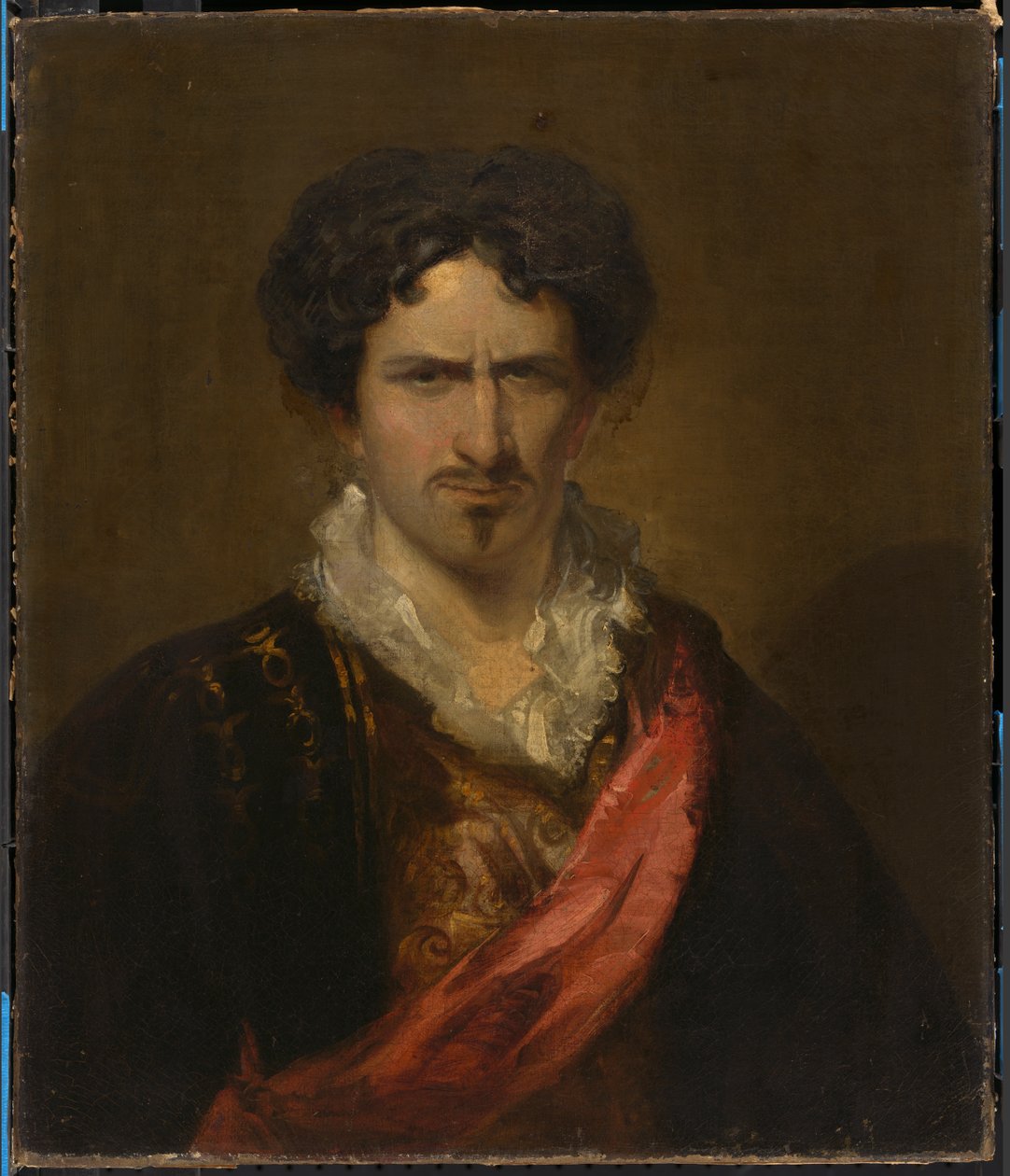 Junius Brutus Booth, Sir Edward Mortimer rolünde, 1823. by John Neagle