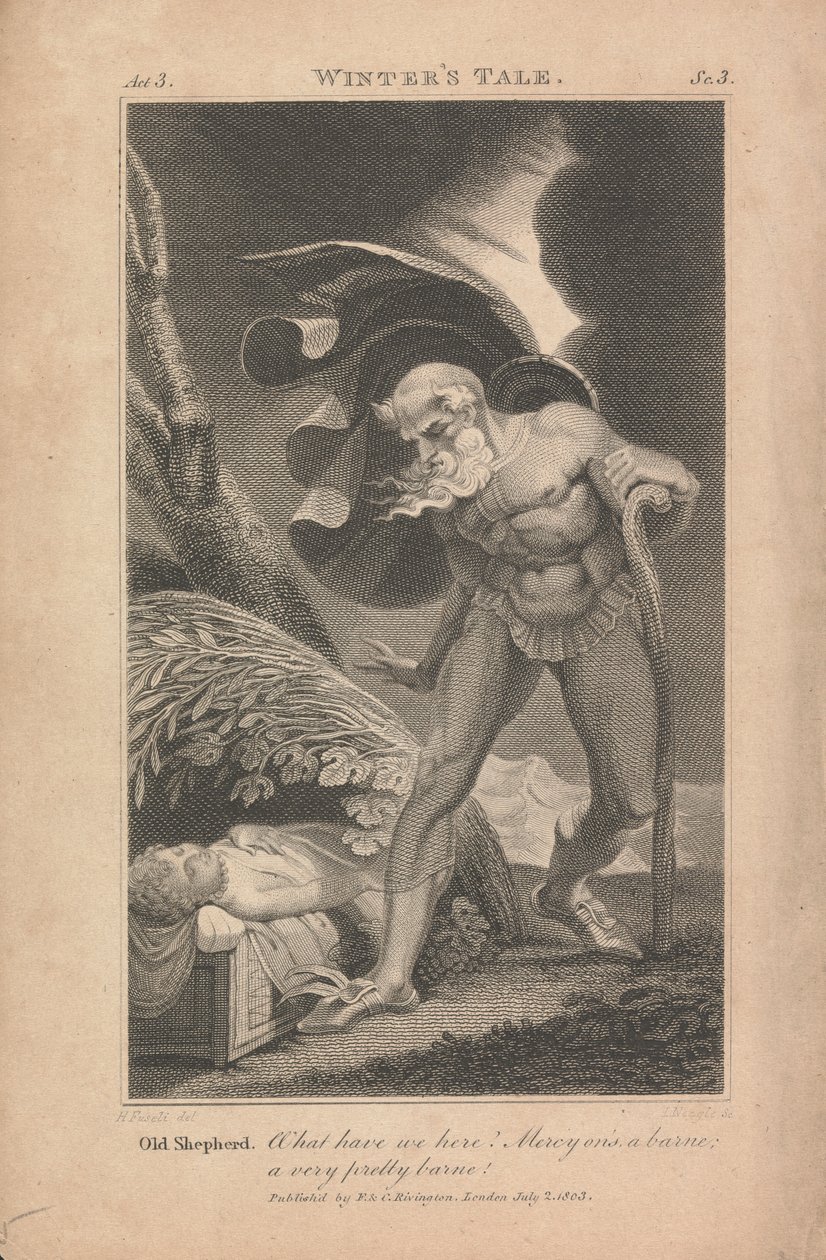 Kış Masalı, 3. Perde, 3. Sahne by John Neagle