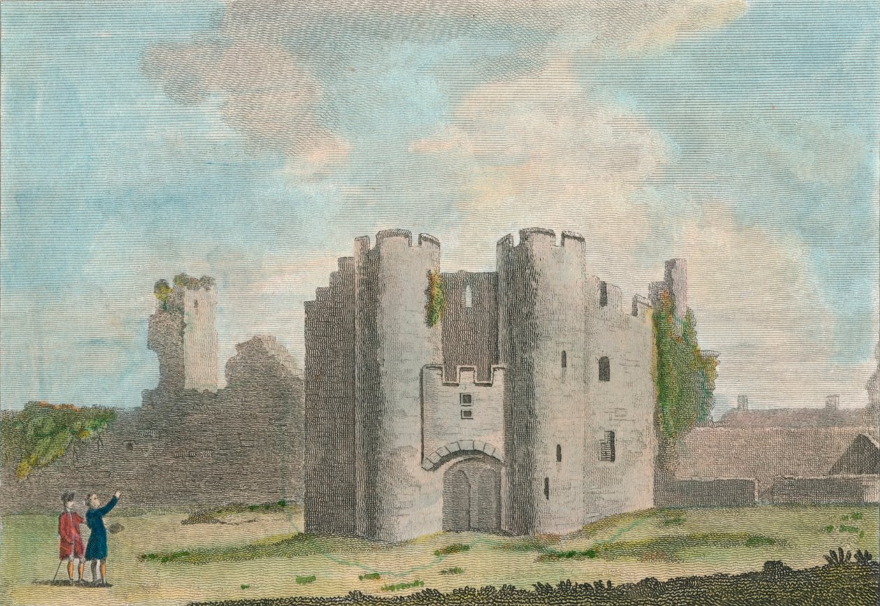 Pembroke Kalesi Kapısı, Pembrokeshire, 1785 by John Newton