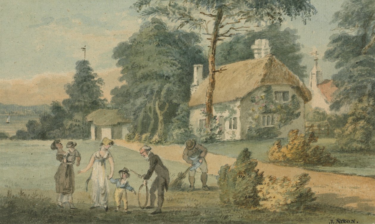 Binstead Papaz Evi, Wight Adası by John Nixon