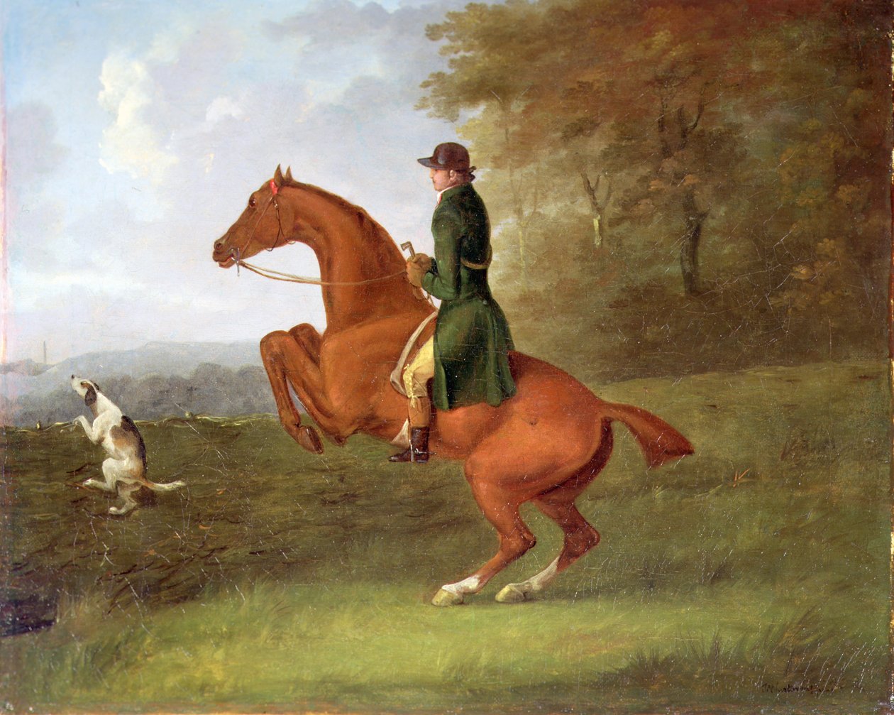 Av Sahnesi (tuval üzerine yağlı boya) by John Nott Sartorius