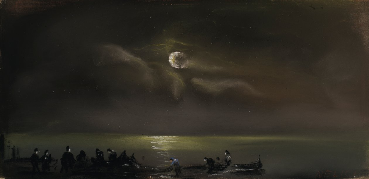 Gece, 19. yüzyılın sonu - 20. yüzyılın başı. by John P. S. Neligh