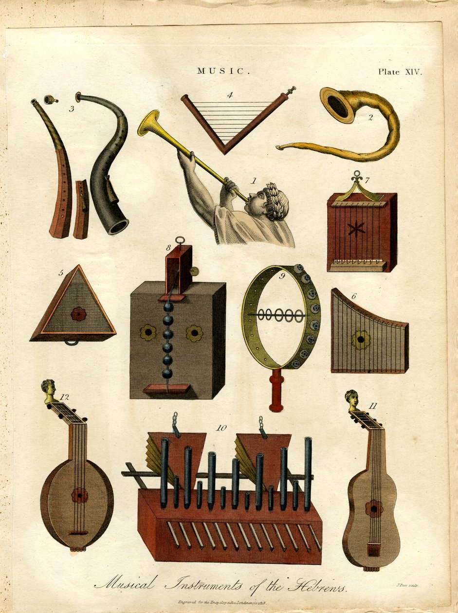 İbranilerin Müzik Aletleri by John Pass