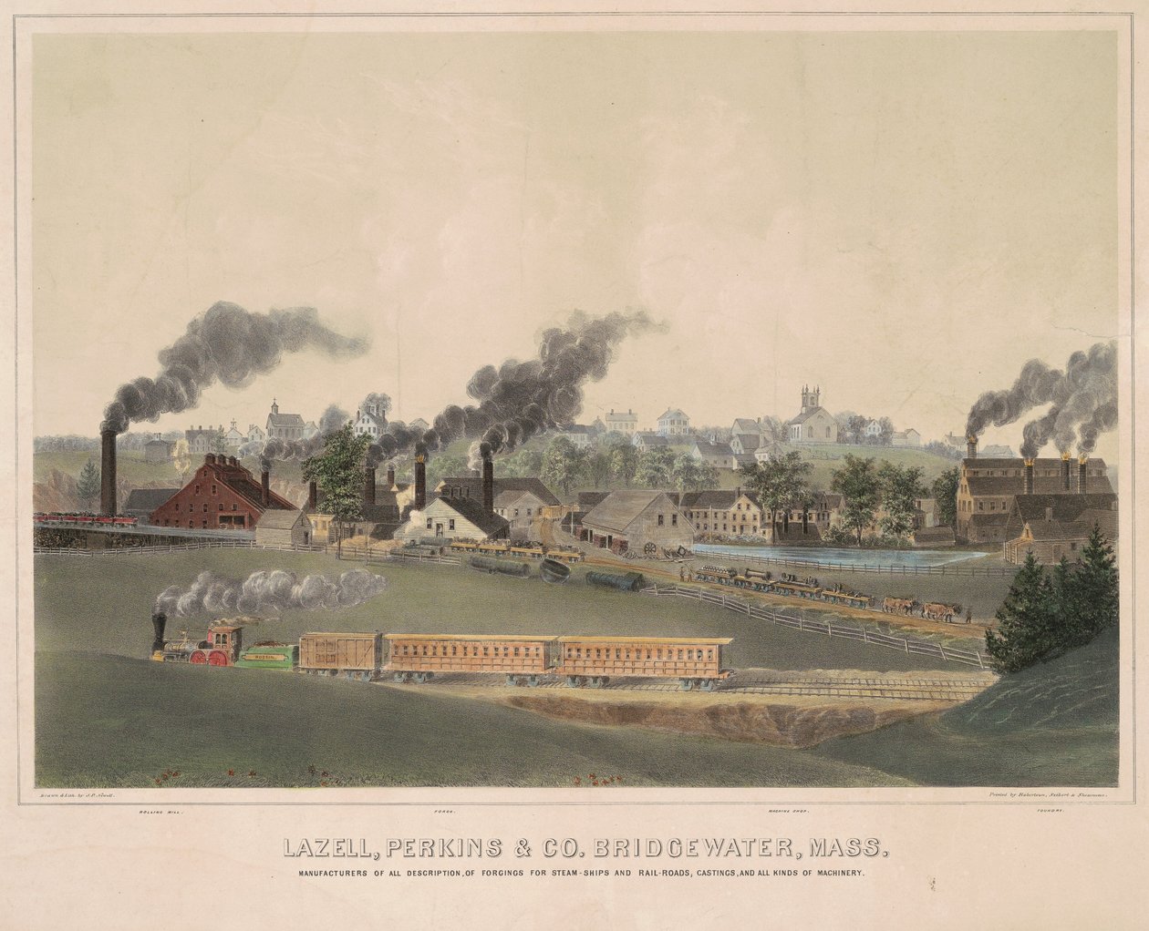 Lazell, Perkins & Co., Bridgewater, Mass. by John Perry Newell