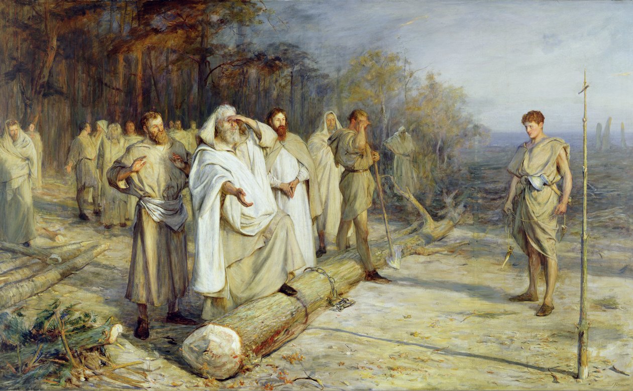 Erken Hristiyanlık Sunağının Yerini Düzeltmek by John Pettie