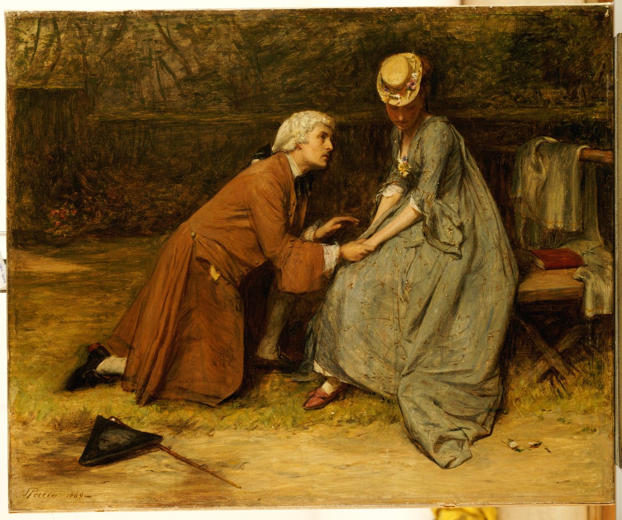 Teklif, 1869 by John Pettie