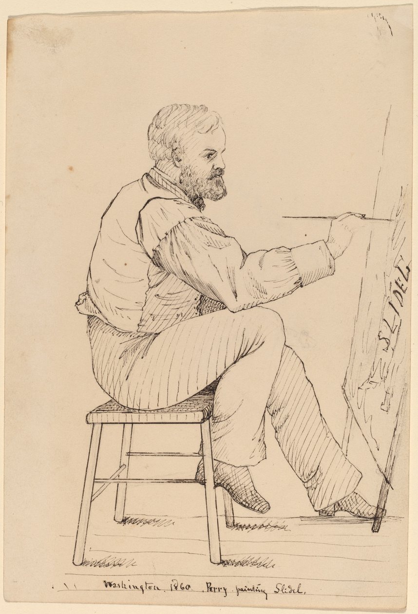 Eskiz Sınıfı Serisi - E.W. Perry by John Quincy Adams Ward