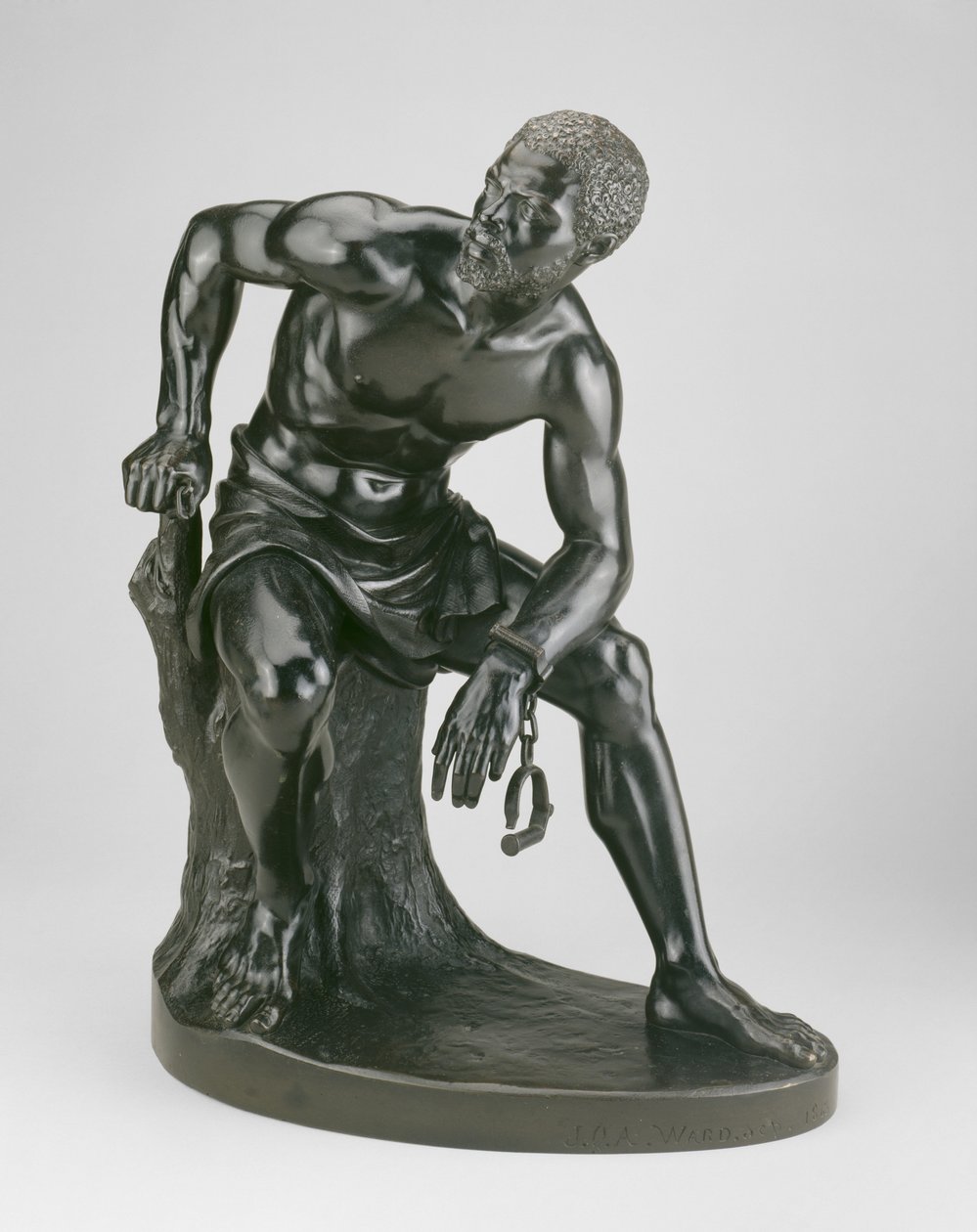 Özgür Adam, 1862?-63 by John Quincy Adams Ward