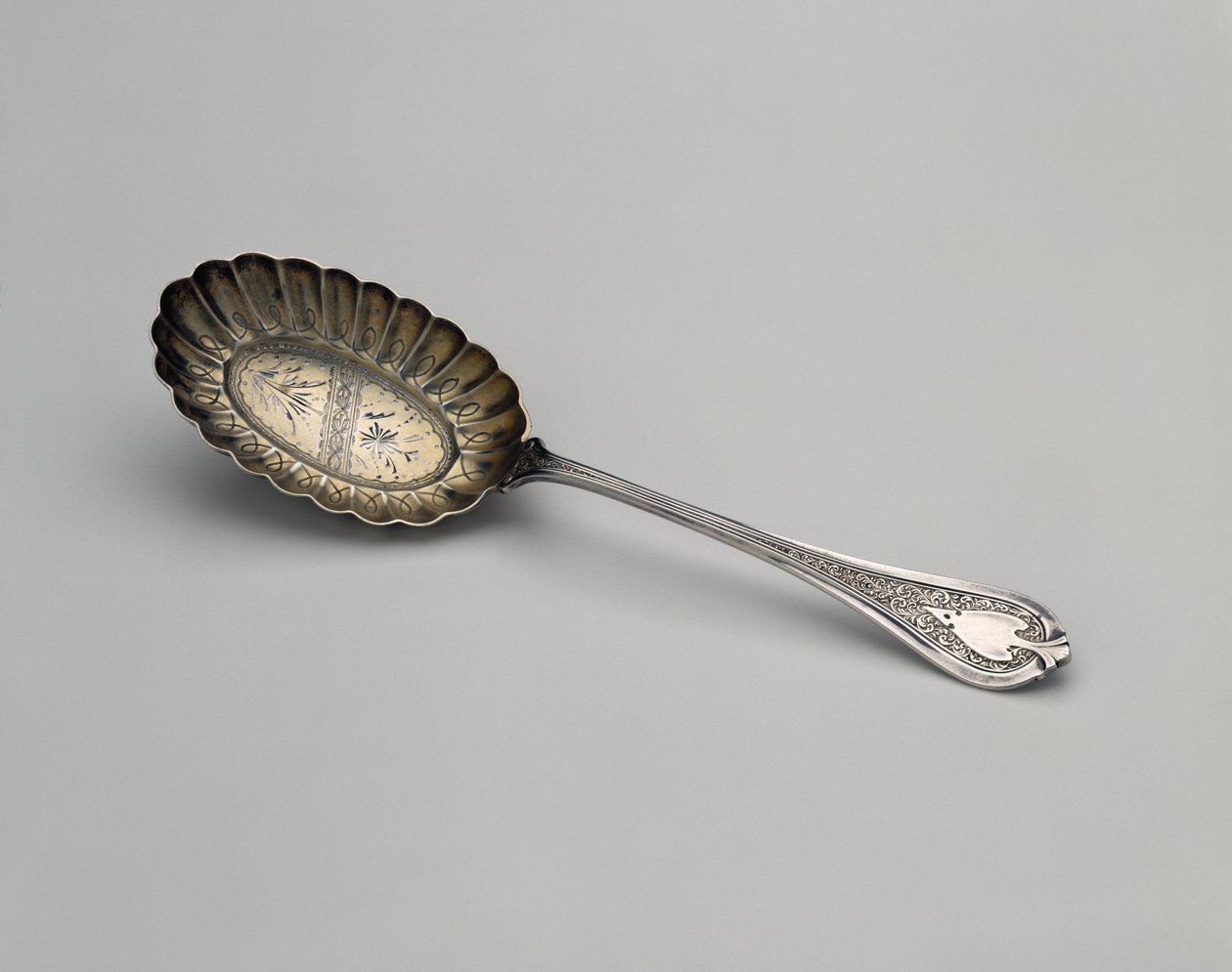 Kaşık, ç. 1870 (gümüş yaldızlı gümüş) by John R. Wendt