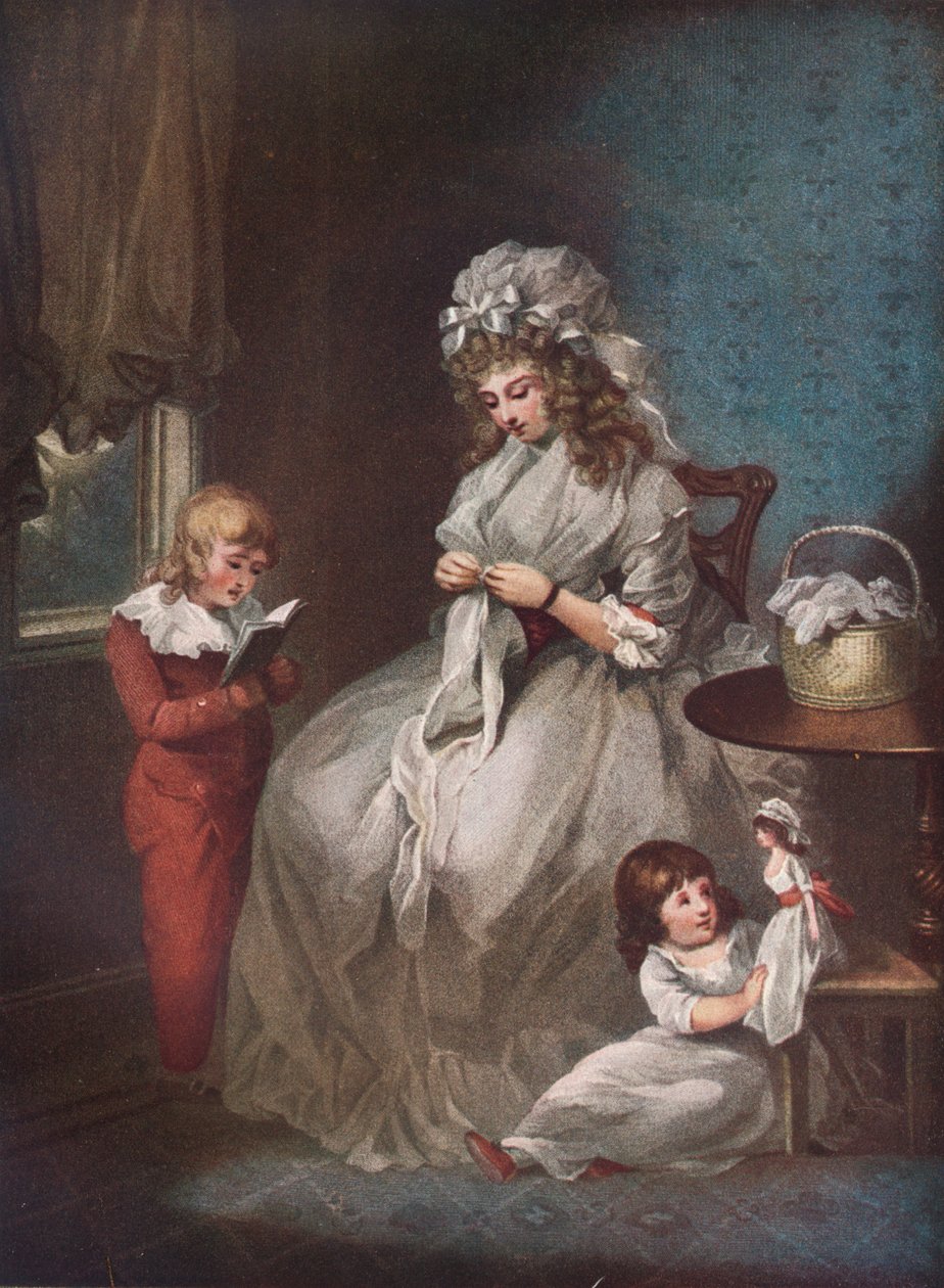 Bir Karı Evli Bir Kadın, 1791 by John Raphael Smith