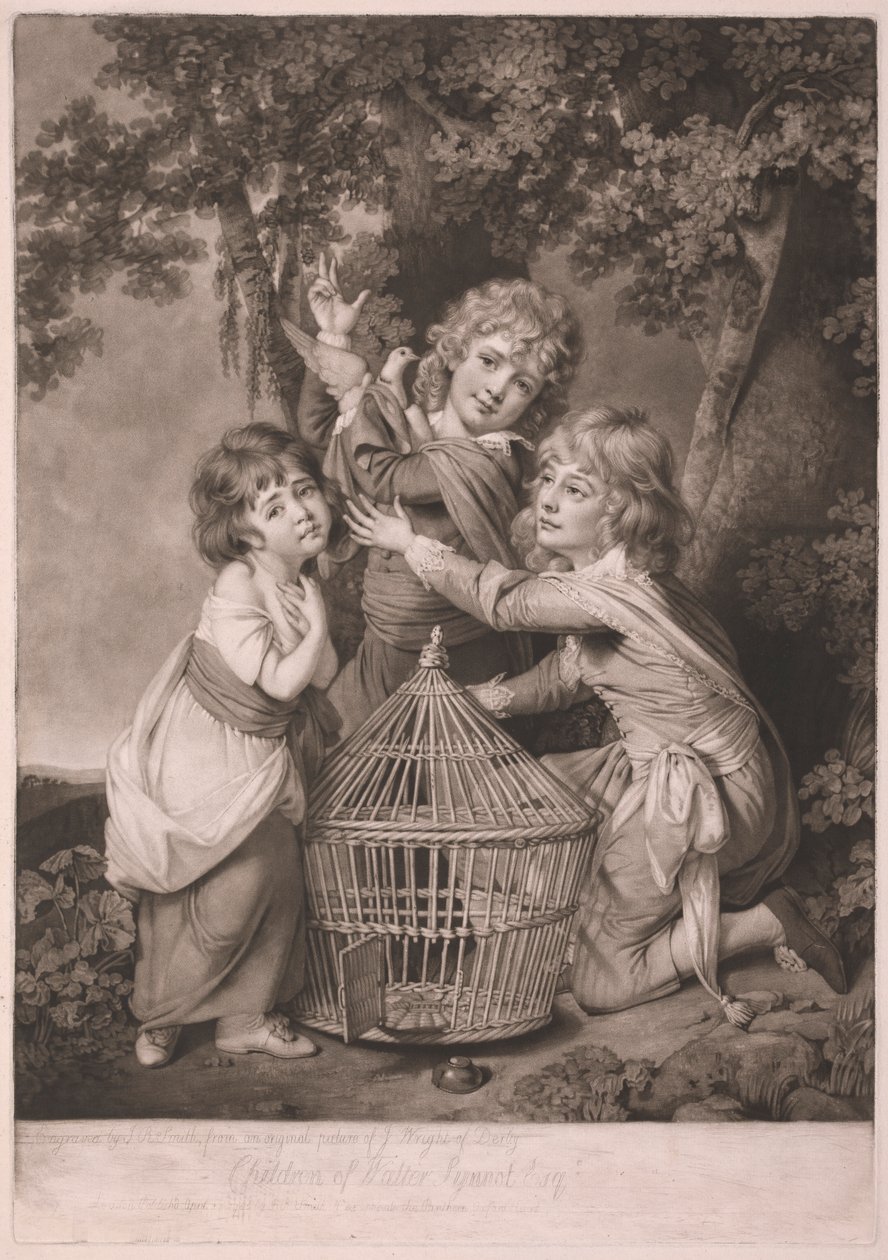 Walter Synnot'un çocukları by John Raphael Smith