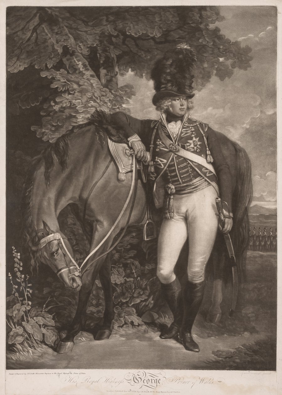 George, Galler Prensi by John Raphael Smith