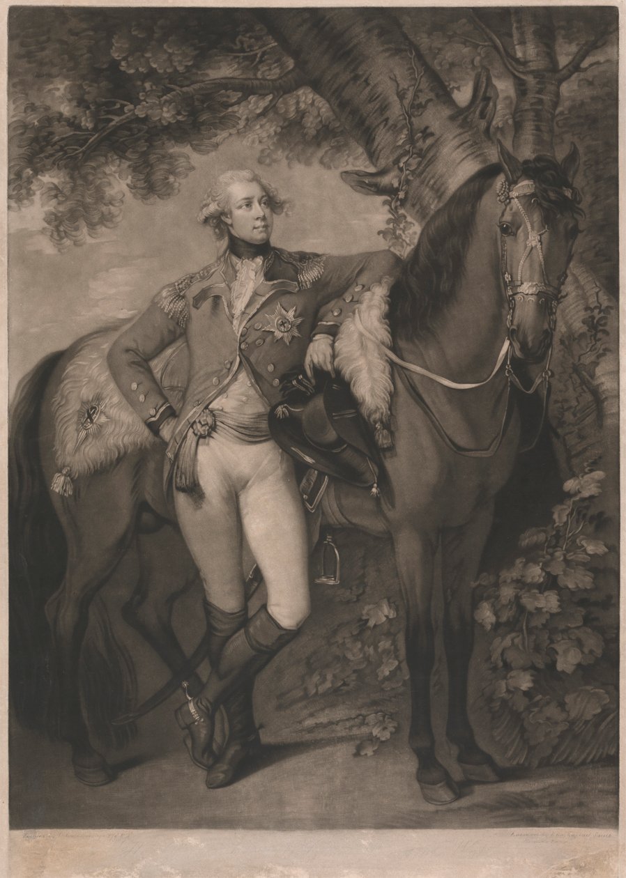 George, Galler Prensi by John Raphael Smith