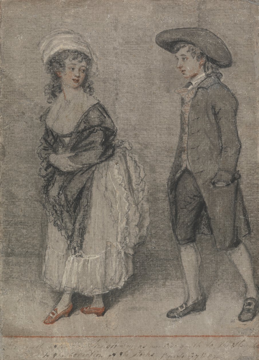 Bir öküzün kesime gitmesi gibi, O da hemen Onun peşinden gider (Özdeyişler, Bölüm VII, Ayet 22) by John Raphael Smith