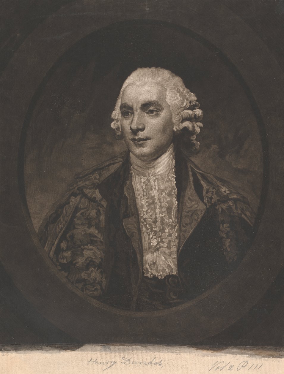 Henry Dundas, 1. Vikont Melville by John Raphael Smith