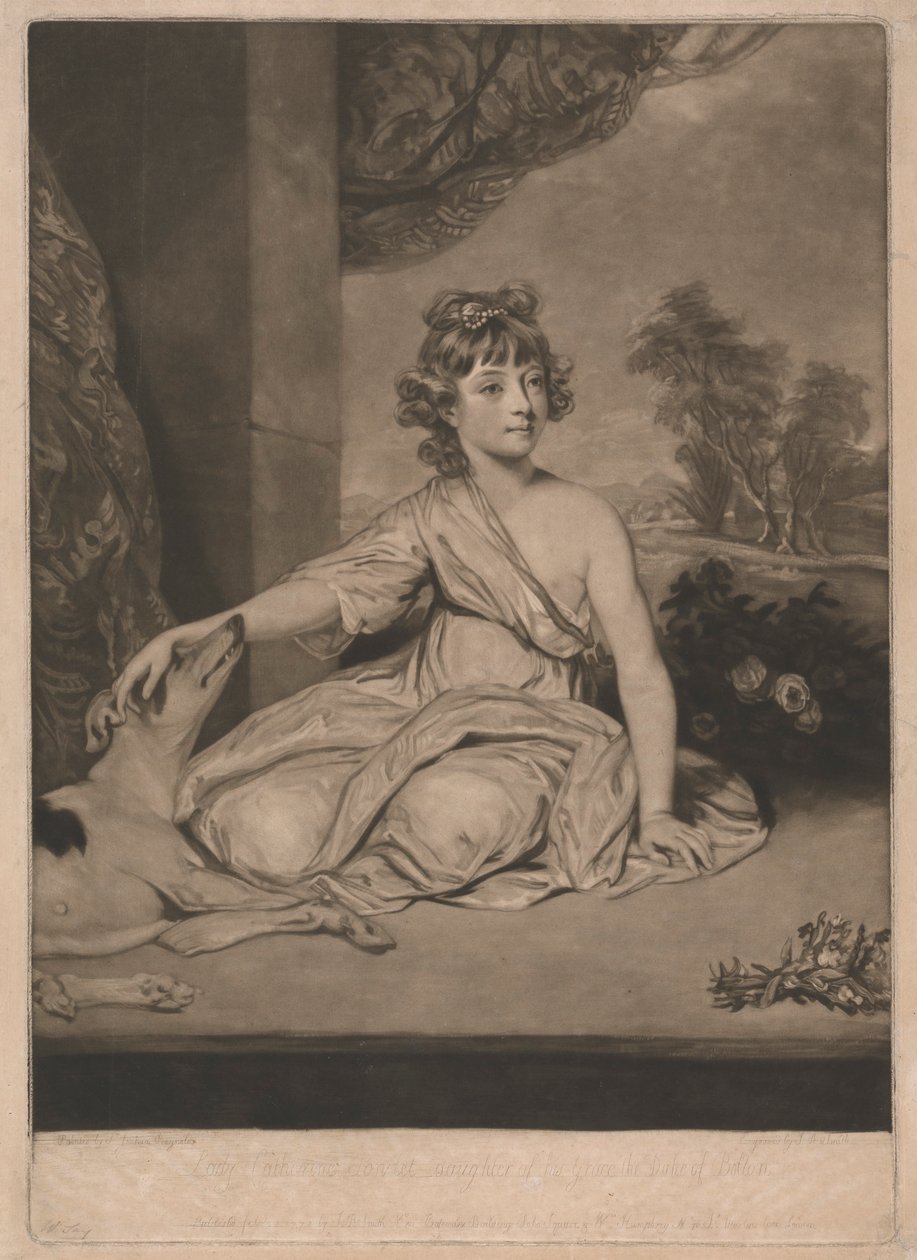 Leydi Catherine Powlet by John Raphael Smith