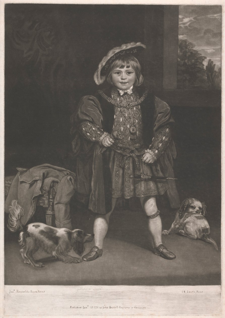 Usta Mürettebat 'Henry VIII' olarak by John Raphael Smith