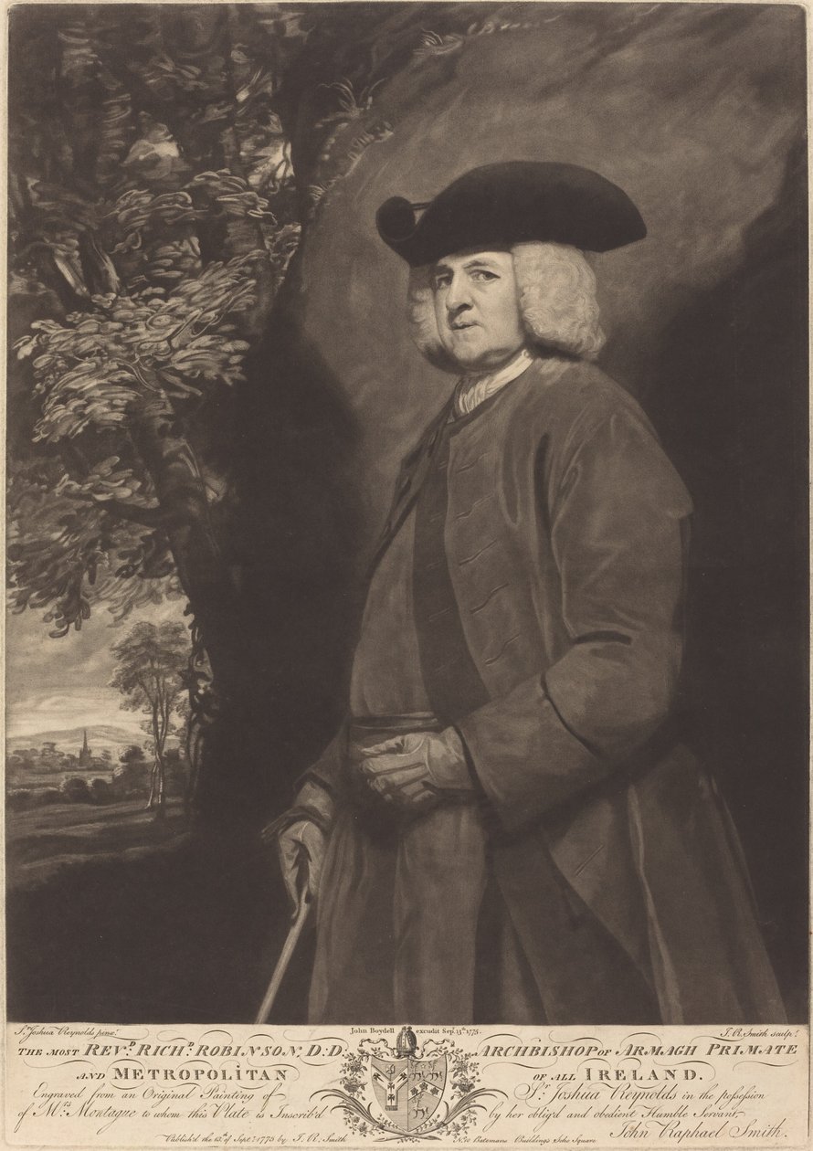 Richard Robinson, 1775