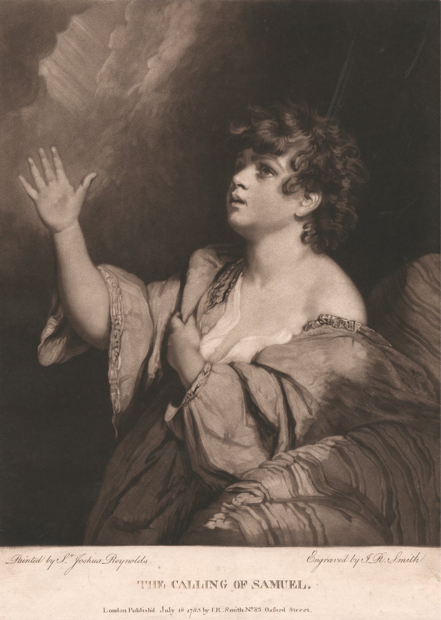 Samuel'in Çağrısı by John Raphael Smith