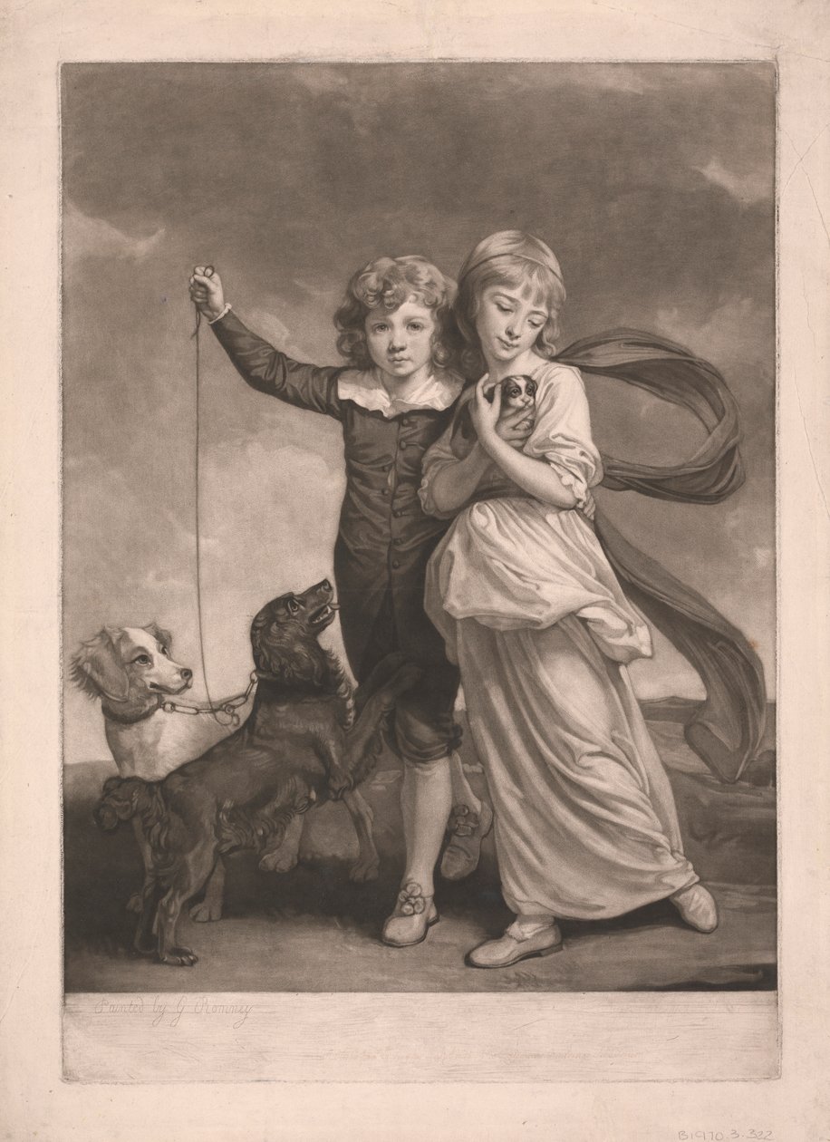 Clavering Çocuklar by John Raphael Smith