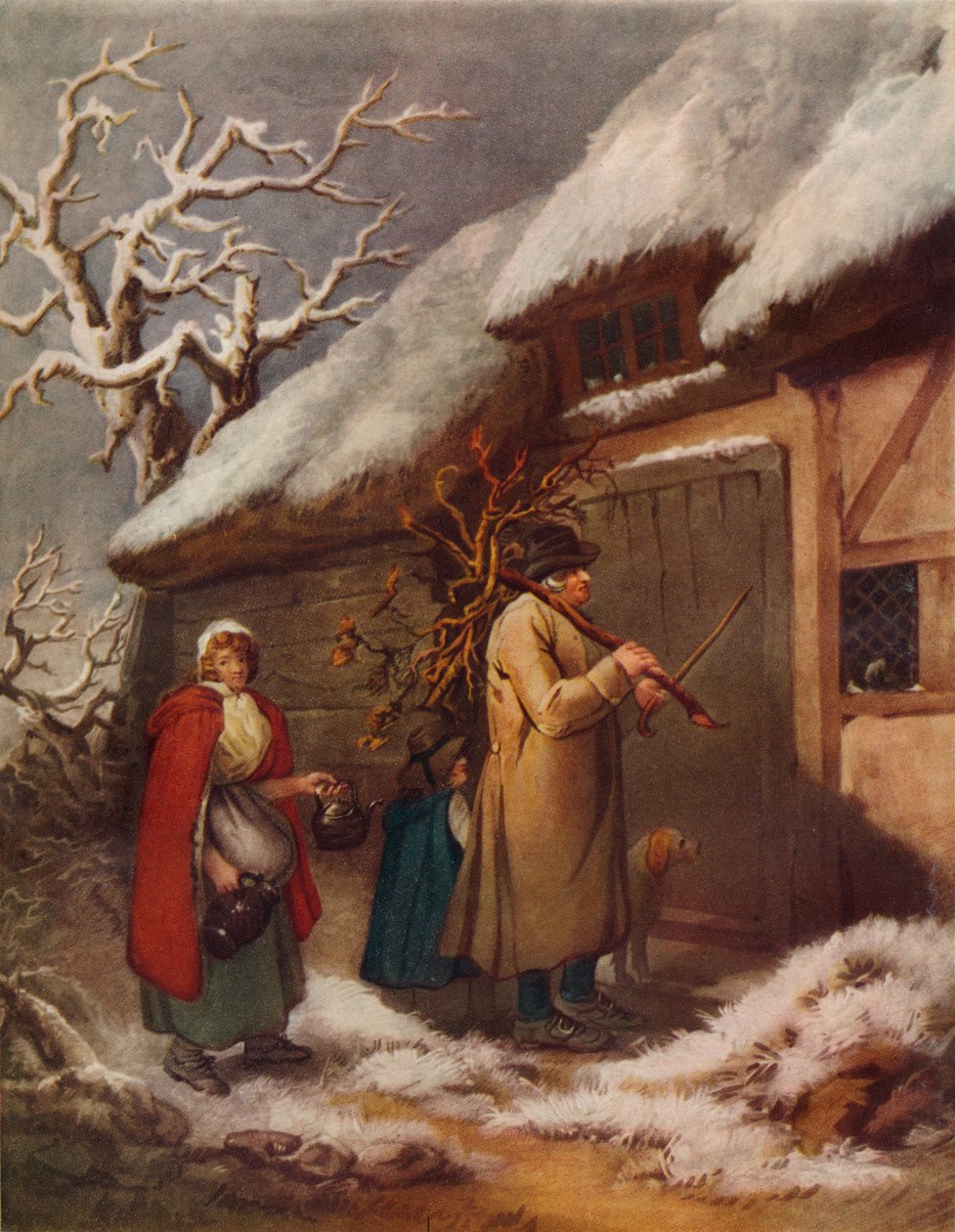 Kulübe Ailesi, 18. yüzyıl, 1916 by John Raphael Smith