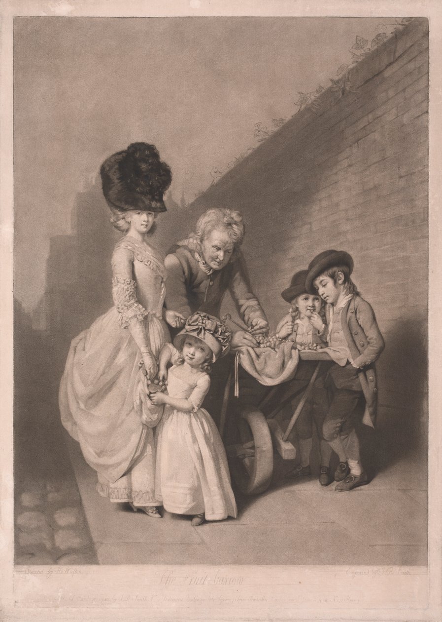 meyve arabası by John Raphael Smith