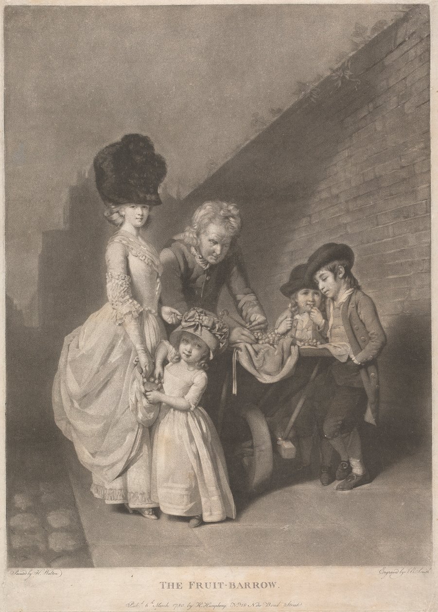 meyve arabası by John Raphael Smith
