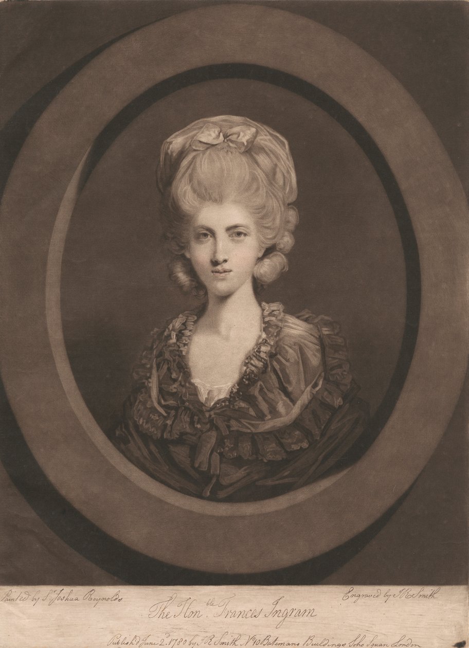 Saygıdeğer Frances Ingram by John Raphael Smith