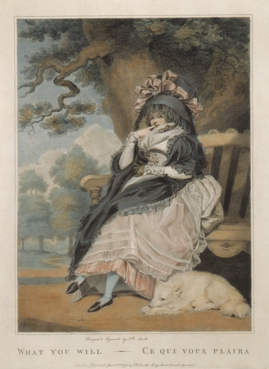Ne Yapacaksın - Ce Qui Vous Plaira, 1791 by John Raphael Smith